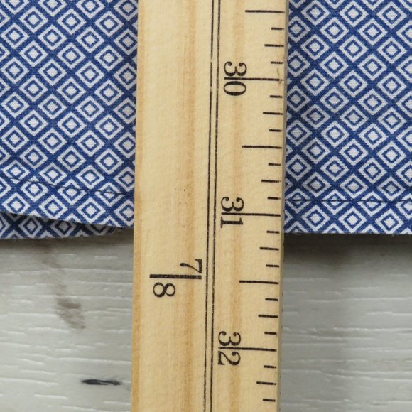 J.‎ Ferrar* Men's Short Sleeve Button Down Chest Pocket Shirt Size~ Large - Picture 9 of 9